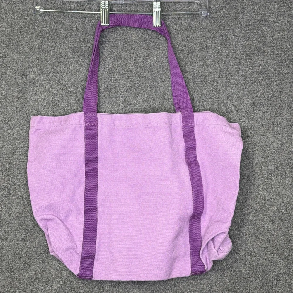 American Girl Purple Canvas Tote Bag 